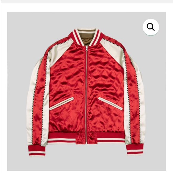Like new SOLD OUT color * Straight to Hell reversible Jacket - Picture 1 of 6